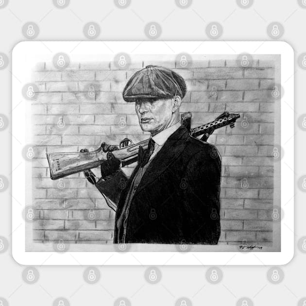 Peaky Blinders Sticker by BryanWhipple